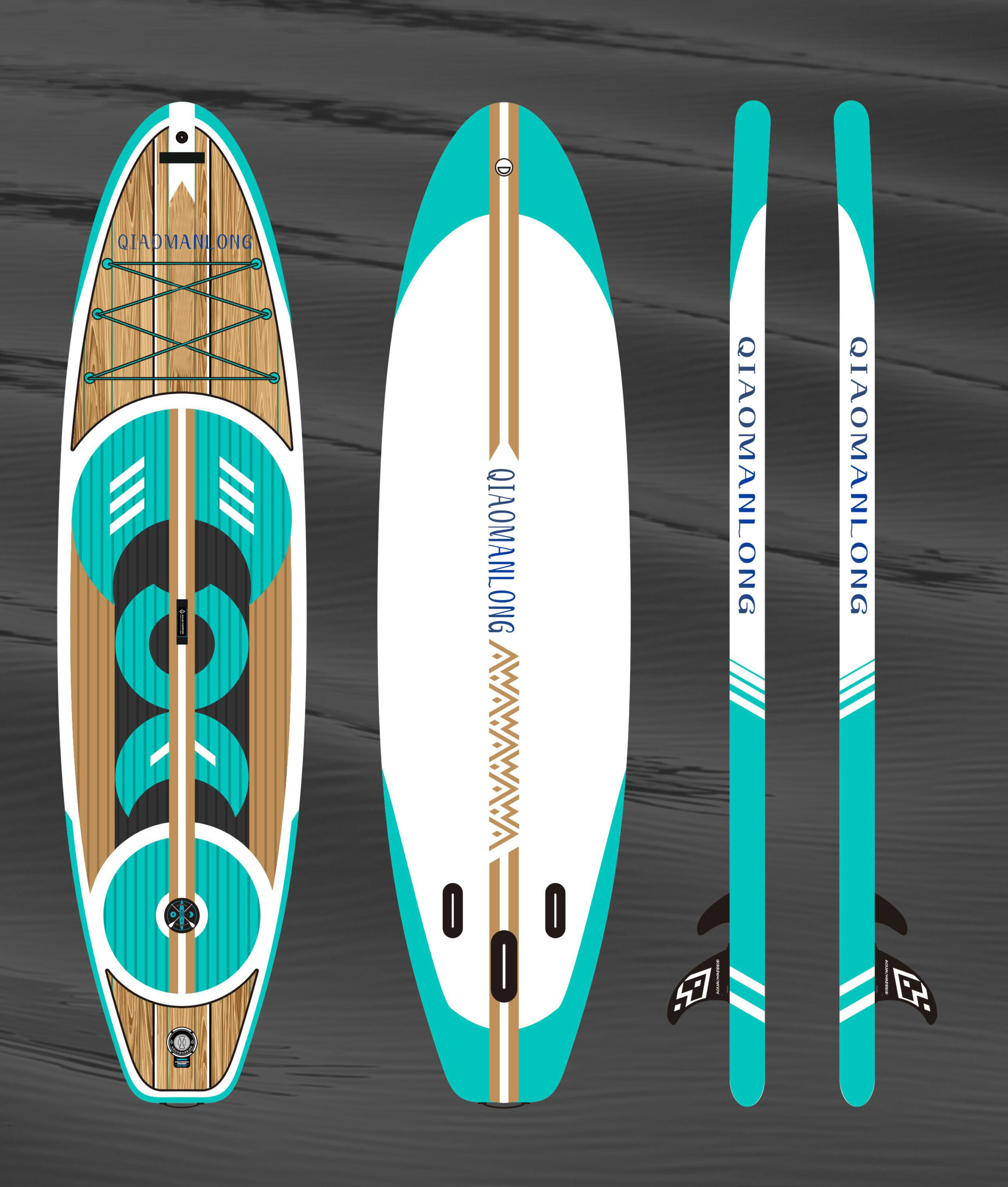 Inflatable surfboard